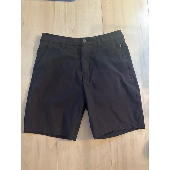 lululemon athletica Other - Lululemon Commission Short Slim *Warpstreme 9" Black Golf Minimal Chino ABC 28